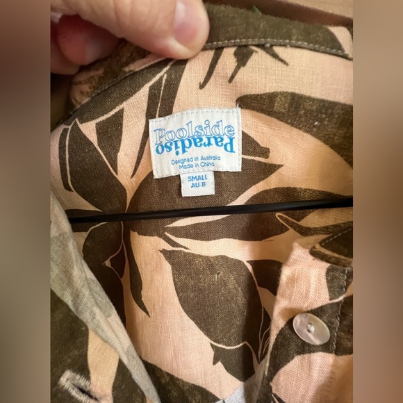 Poolside Paradiso Moorea Shirt Dress - Picture 4 of 4